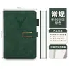 Caderno Estilo Fivela Cabeça de Veado A5 com Logo Personalizado, Caderno de Capa Dura para Negócios, Livro de Registro de Reuniões de Escritório Feito Sob Medida