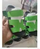 26 Nuevas Sandalias de Suela Gruesa de Verano para Mujer, Transfronterizas, Talla Grande, de Una Tira con Velcro, Bloques de Color, Calzado Casual para Exteriores, Versátil