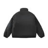 Ropa para Hombre Beijie 2025 Invierno Nuevo Cuello Alto Chaqueta de Vuelo Chaqueta de Algodón Marca de Tendencia para Hombre Ropa de Trabajo Chaqueta de Algodón Chaqueta de Algodón de Color Sólido