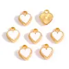 Accesorios para Joyería de Aleación DIY Corazón con Goteo de Aceite Colgante de Corazón Pulsera Llavero Pendientes Colgante Decorativo W500