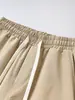 Verano Nuevo Estilo Europeo Estilo Americano Marca de Moda para Hombre Delgado Transfronterizo Pantalones de Pierna Ancha talla grande Holgados Hielo Seda Deportivos Casuales Pantalones