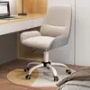 Silla de ordenador moderna y sencilla con respaldo, adecuada para hotel, dormitorio, tocador, estudio, escritura, transmisión en vivo, escritorio y uso de oficina