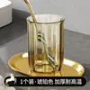 Vaso para Enjuague Bucal con Patrón de Olas, Engrosado y Antiescaldado, Vaso Familiar para Pareja, Vaso para Lavarse las Manos para Niños, Vaso para Cepillo de Dientes Antiescaldado, Vaso de Agua de Alta Gama