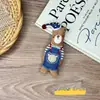 Nuevo Broche de Oso Pequeño Lindo de Peluche Gafas de Sol de Oso Pequeño de Mezclilla Colgante de Bolsa de Conejo Accesorios para la Cabeza Accesorios para el Cabello Accesorios para la Ropa
