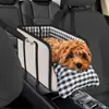 Asiento de coche para mascotas Amazon en stock, reposabrazos portátil para perro, asiento de rejilla para perro pequeño con cojín