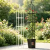 Suporte de Flores Exclusivo Transfronteiriço em U para Rosas Trepadeiras e Plantas, Suporte de Flores para Exterior, Treliça para Trepadeiras Amazon