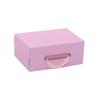 Caja Express Voladora Caja de Zapatos Portátil para Niños Cartón de Almacenamiento Zapatos de Hombre Zapatos de Mujer Blanco Logotipo Imprimible Piel de Vaca Negra