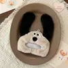 10cm Pelúcia Touca Labubu Urso Autodepreciativo Universal Desenho Animado Acessório Criativo Touca
