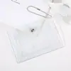 Bolsa Transparente de PVC para Guardar Labiales, Billetera para Monedas, Bolsa de Pulsera para Estudiantes, Portatarjetas de Identificación, Portatarjetas Bancarias, Portatarjetas Guka