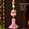 Colgante Pequeño de Brocado Song Estilo Chino Nuevo 2026, Adorno Pequeño de Candado Ruyi Estilo Chino Tradicional, Recuerdo del Festival del Bote del Dragón, Regalo Cultural y Creativo para Atracciones Turísticas