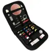 Kit de costura portátil para viaje, Kit de costura, Combinación de aguja e hilo, Herramienta de costura multicolor para el hogar, Caja de costura