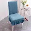 Funda de silla universal para cuatro estaciones para uso en el hogar, respaldo antideslizante todo en uno, funda de silla de comedor integrada, elástica y engrosada