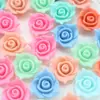 Accesorios para joyería DIY al por mayor, pegatinas de belleza para teléfono móvil con cuentas, cuentas acrílicas de diamante, color Camelia