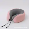 Almohada de Viaje en Forma de U para el Cuello, Almohada Portátil para Avión, Reposacabezas para el Cuello de Coche, para Dormir en Viajes Largos, Almohada Cervical en Forma de U para Trenes de Alta Velocidad