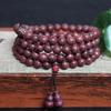 Pulseira de Contas de Oração Violeta com Pequena Cuia, Pulseira de Sândalo Rosa, Pulseira Masculina e Feminina, Contas de Oração de Sândalo