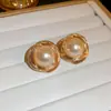 Colección Popular de Pendientes de Perla, Pendientes de Lujo Ligero y de Gama Alta con Diseño Único Que Hacen Que el Rostro Parezca Más Pequeño, Adecuados para Ir al Trabajo, Accesorios de Moda y Versátiles