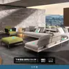 Móveis de Rattan para Pátio de Lazer ao Ar Livre, Sofá de Rattan Novo Estilo Chinês, Cadeira de Rattan para Ponto Turístico, Móveis à Prova de Sol e Impermeáveis para Sala Modelo de Vila ao Ar Livre