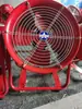 Ventilador Axial Móvel Portátil para Remoção de Poeira de Cozinha com Suporte de Empurrar Manual Ultra Silencioso