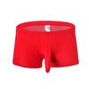 Ropa interior Elección Caliente Hombres Tendencia Bala Separada Caja de Bala Calzoncillos Patrón de Nariz de Elefante Seda de Hielo Sexy Ropa interior Ajj
