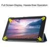Para Lenovo Tab E8 TB-8304F capa de couro plana TB-8304F tri-fold Custer capa protetora Suporte
