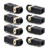 Socket de Audífonos Pj-242 Seis Pines Doble Canal 6P Montaje Superficial Smt Socket de Audio Pj242 Anillo Chapado en Oro
