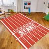 Tapete de Pista para Niños, Antideslizante, Fácil de Limpiar, Tapete de Juego, Tapete para Gatear de Campo Deportivo, Tapete Suave de Piso Completo para Padres e Hijos, Tapete de Actividad
