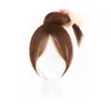 Peluca Invisible Sin Costuras para Cubrir la Línea del Cabello, Peluca Superior de Cabello Anti-Real para Mujeres, Flequillo de Dos Piezas para la Línea del Cabello