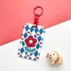 Estuche para Tarjeta de Estudiante Duradero en Relieve Insignia de Tarjeta Escolar Estuche para Tarjetas Anti-pérdida Tipo Deslizante Control de Acceso para Autobús/Metro Funda Protectora para Tarjeta IC