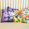 Funda de Almohada Cepillada de Anime de Dibujos Animados Doble Individual para Dormitorio de Estudiante 48X74cm Disparo en Pareja 2 Dropshipping