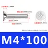 Tornillos de Cabeza Avellanada de Acero Inoxidable 304 Tornillos de Cabeza Avellanada Km Digitales y Eléctricos Impermeables de Cabeza Plana Cruz M3M4