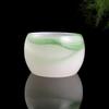 Atacado Estilo Pastoral Xícara de Chá Jade Esmaltado Cerâmica Chinesa Cerimônia do Chá Kung Fu Xícara de Chá Jade Ágata Vermelha Xícara de Porcelana Xícara Zen