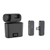 Microfone de Transmissão ao Vivo Modelo Novo Transfronteiriço N3, Microfone de Lapela, Microfone Sem Fio, Microfone com Cancelamento de Ruído, Bateria do Estojo de Carregamento