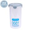 Frasco grande de plástico transparente sellado, frasco de leche en polvo, frasco de alimentos, caja de almacenamiento de granos de cocina, frasco de almacenamiento