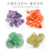 Suministro de fábrica fluorita verde piedra en bruto piedra de expansión Decoración Artesanías de Cristal piedra desmagnetizadora grava de piedra de cristal
