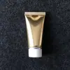 30g Color Dorado 30ml Plateado Compuesto de Aluminio-Plástico Tubo Suave Cosmético Crema de Manos Base Líquida Crema Protectora Botella Vacía Recargable