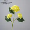 Margeryu Yanyan Hortênsia de Três Cabeças Decoração de Casa INS Casamento Transfronteiriço Atacado Buquês de Flores Artificiais Fabricante de Flores Artificiais