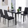 Silla de Comedor para Uso Doméstico, Moderna y Sencilla, Adecuada para Sala de Estar, Comedor, Apartamento Pequeño, Juego de Mesa y Sillas de Comedor, Hotel, Cafetería, Silla con Respaldo