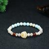 Pulsera de Bodhi Natural Quemado Carbón Garra de Gato Pulsera de Bodhi Luna Estrella Pulsera para Mujer Celebridad de Internet Motocicleta Bodhi Clavo de Mano