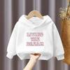 Sudadera Fina con Capucha Nueva y Elegante para Primavera y Otoño Ropa Versátil para Niños Unisex Manga Larga Top Moderno