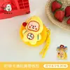 Pingente Porta-moedas de Boneca Desenho Animado Criativo, Estojo de Fone de Ouvido de Boneca Fofo, Bolsa de Armazenamento para Cabo de Dados e Batom, Atacado