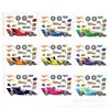 ET005 Coche de Carreras Transfronterizo Pegatinas DIY Pegatinas de Rompecabezas Pegatinas de Dibujos Animados Pegatinas para Juguetes de Niños