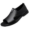 Sandalias de Verano 2025 al por Mayor Nuevos Zapatos de Playa para Hombre Casual Suela Suave Antideslizantes Anti-Olor Transpirables Luo