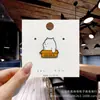 Broche de desenho animado personalizado broche de metal fofo em forma de gota de óleo acessórios para roupas bolsas acessórios de crachá broche