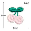 Tecido Bordado Adesivo Doce Série Rosa Decoração de Roupas Dia dos Namorados Patch Bordado para Computador DIY
