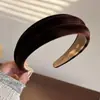 Nueva Diadema Colorida Afelpada para Mujer, Pinza para el Cabello de Moda Estilo Coreano, Accesorio para el Cabello de Corona Alta, Pasador de Borde Ancho, Recogedor de Cabello Versátil