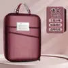 Bolsa Clasificadora de Materias en Forma de L Multicapa Gran Capacidad Engrosada para Estudiantes de Primaria Bolsa para Archivo de Almacenamiento de Libros de Texto y Exámenes por Materia