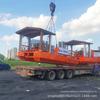 Guangdong semi-automático jacinto de água navio de salvamento superfície da água navio de salvamento de lixo barco de corte automático