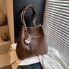 Bolso Tote Grande Versátil de Alta Gama Retro Transfronterizo para Mujer, Modelo Nuevo 2026, Bolso de Hombro y Axila a la Moda