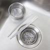 Filtro de fregadero de cocina desechable filtro de basura de alcantarillado bolsa de malla para residuos de alimentos 100 solo