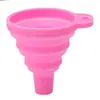 Embudo Plegable Dispensador Embudo Grande de Grado Alimenticio para Aceite Embudo Pequeño Vertedor de Vino Vertedor de Aceite de Silicona Embudo de Plástico para Combustible